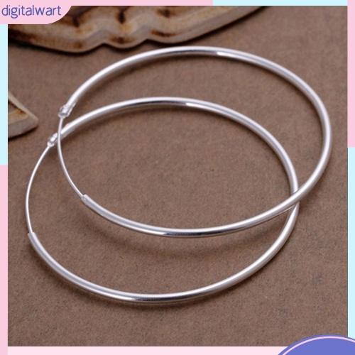 Cặp khuyên tai tròn đơn giản cá tính sang trọng dành cho nữ