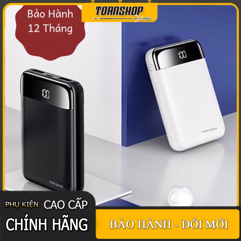 Pin Sạc Dự Phòng ROCK SPACE Mini P66 10.000mAh