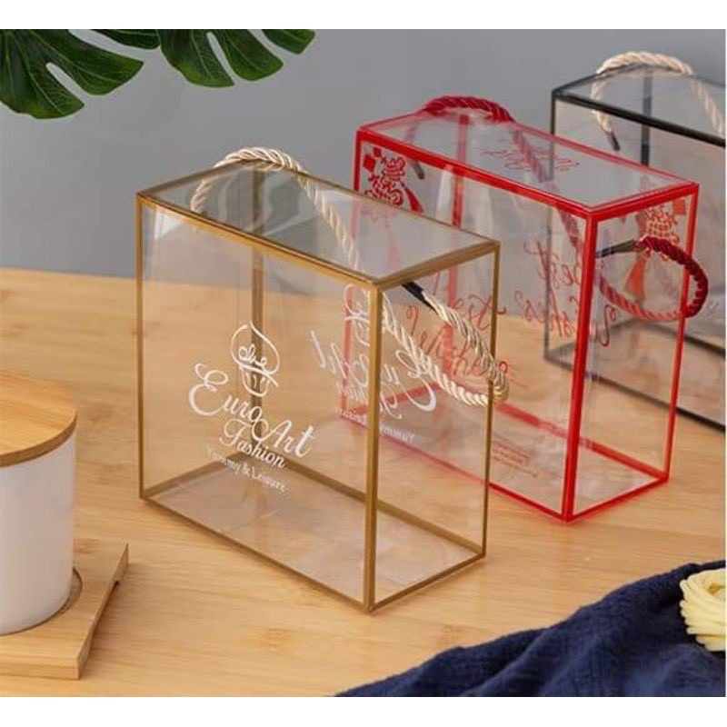 Túi Mica đựng kẹo bánh