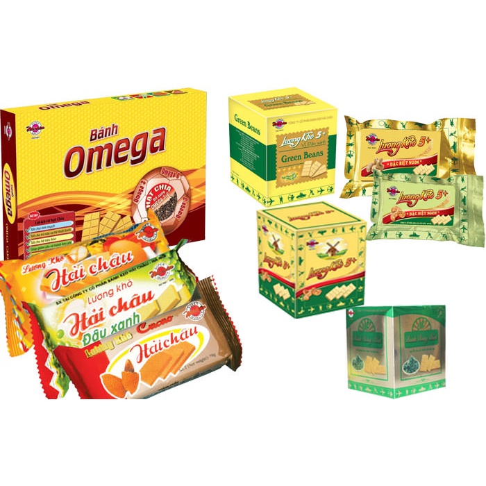 Lương khô Hải Châu và Lương khô Bay