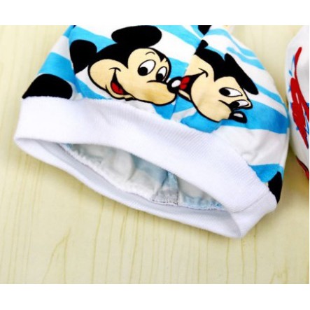 Mũ Cho Bé Sơ Sinh Chất Cotton Mềm Mịn
