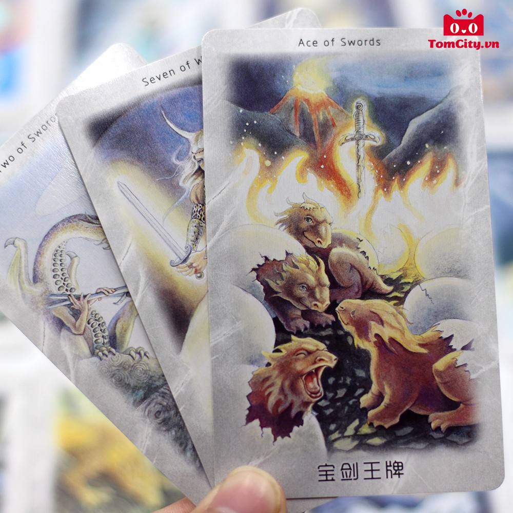 Bô bài Celtic Dragon Tarot Chất lượng cao