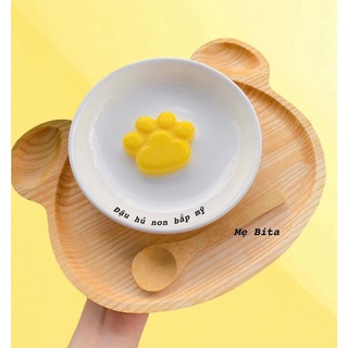Khuôn hấp trứng, làm bánh cho bé (bộ 4 khuôn nhựa kèm chổi silicon quét dầu)