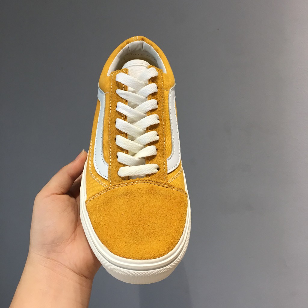 Giày thể thao,Giày sneaker,Giày 𝐕𝐚𝐧𝐬 vàng