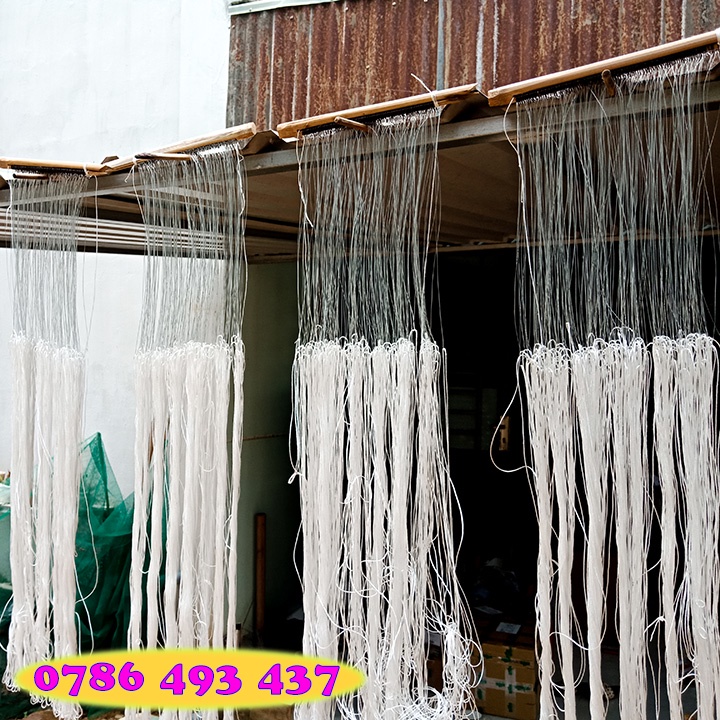 1 bộ Câu Giăng Cá Lóc, Trê, Rô, Phi gồm 100 lưỡi câu dài 110m