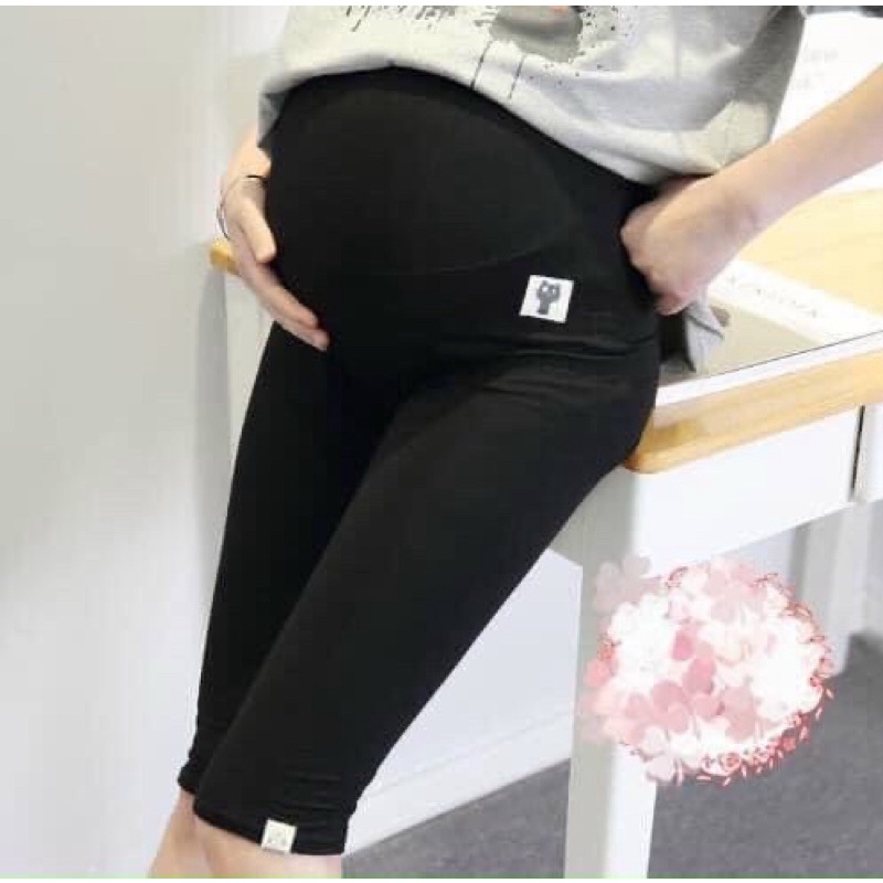 Quần Bầu lửng Mèo Chất zip đẹp xịn sò☘️Hàng loại 1☘️chất mềm nhẹ ,mịn mát ☘️dễ phối đồ cho các mẹ vào mùa hè