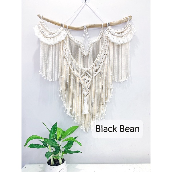 Mành macrame, phụ kiện trang trí nhà cửa