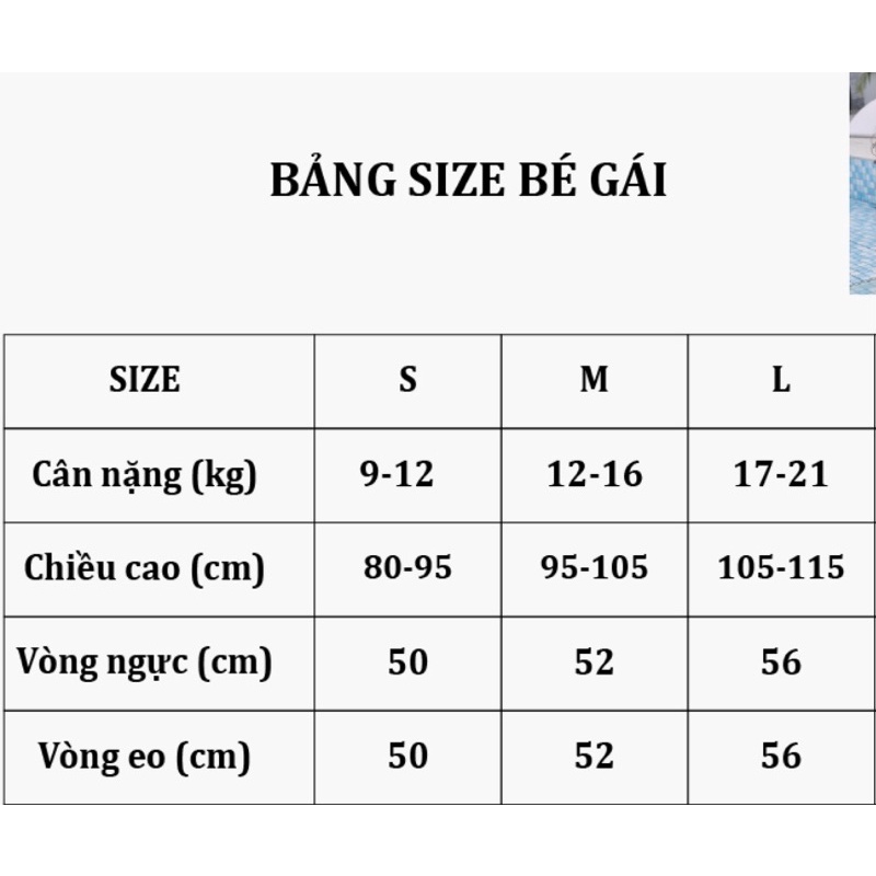 Bikini cầu vồng cho bé 🍀FREESHIP🍀
