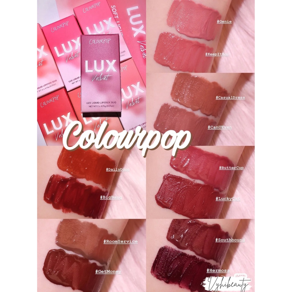 Son kem lì Colourpop Lux liquid velvet