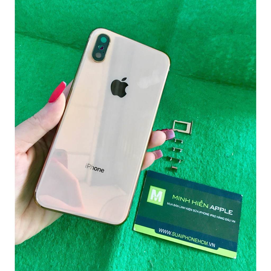 [Mã ELMS5 giảm 7% đơn 300K] Vỏ độ iPhone X lên iPhone XS Gold