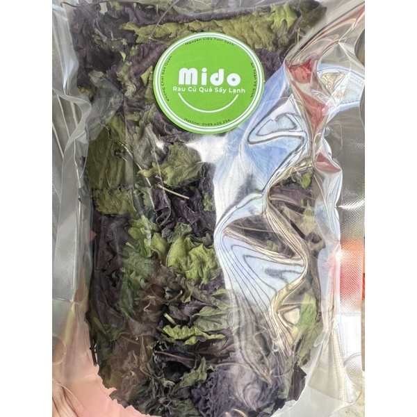 Lá tía tô sấy lạnh