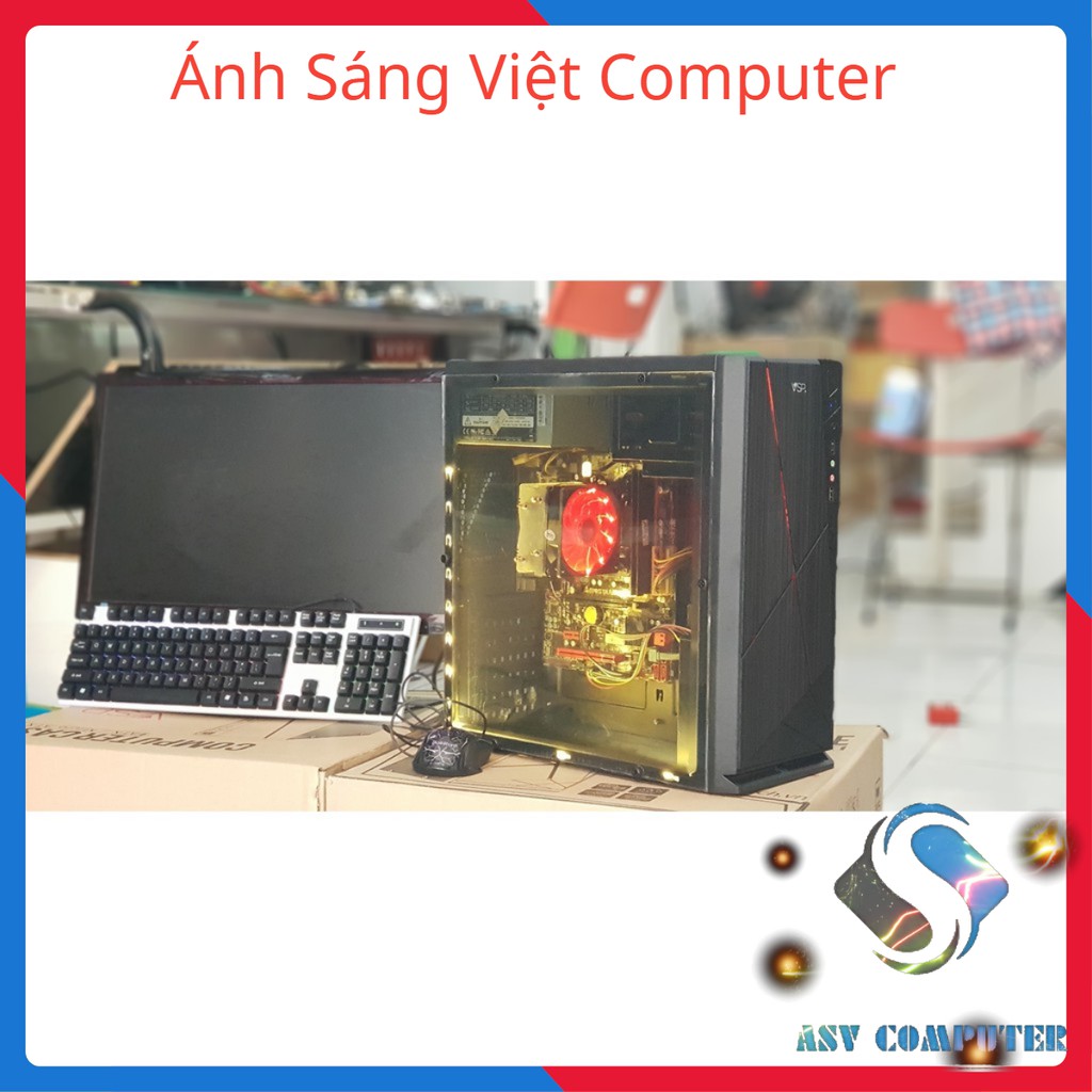 (HOT SALE) Máy vi tính chơi game lol max setting, A8 5600K, Ram 8GB, AMD Radeon HD 7560D, kèm màn hình 22inch