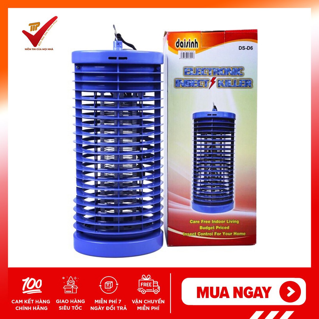 [Chính hãng] Đèn bắt muỗi đại sinh DS-D6 ( Xanh )