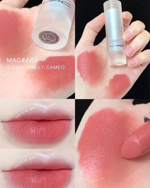 Son Mac Matte Lipstick bản limited 2020 - màu Yash, Sugar Dada , Sugar Sweet Cameo , Baroque The Internet, Fleur D'coral