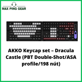 Nút bàn phím AKKO Keycap set – Dracula Castle