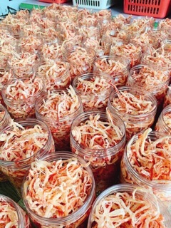 300g khô mực xé ăn liền