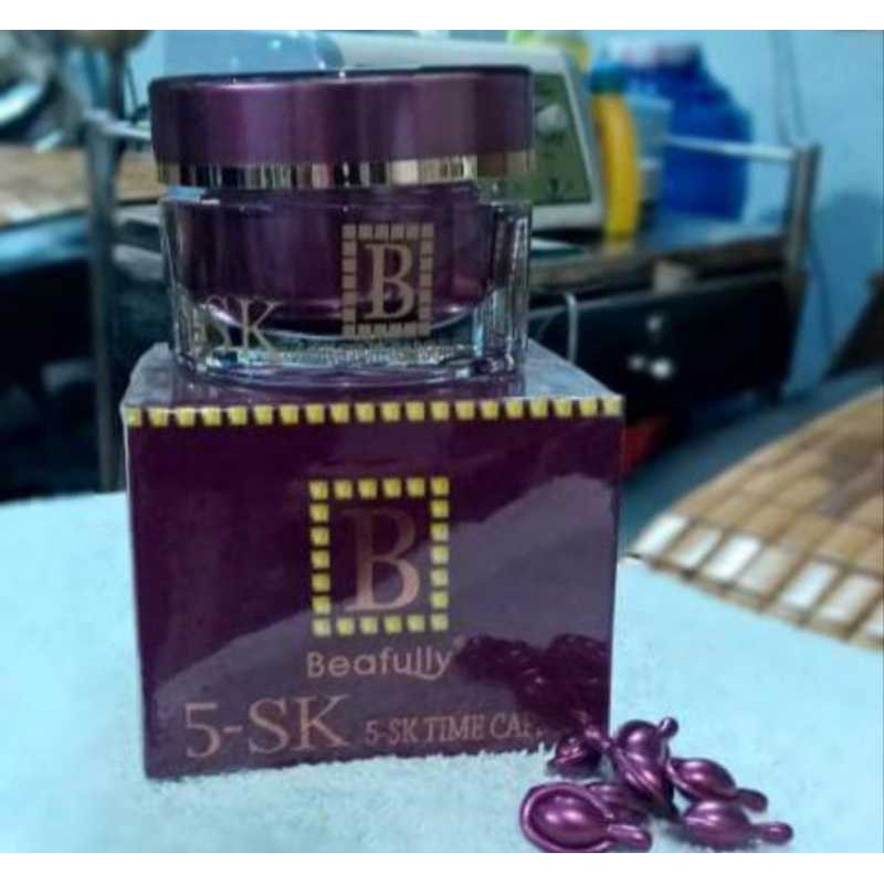Viên nang Beafully 5-SK Time Capsule dưỡng da chống lão hóa (Hàng chính hãng)