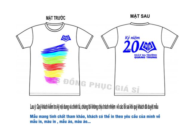 Áo kỷ niệm ngày ra trường. Lướt hình qua trái để xem thêm nhiều mẫu#