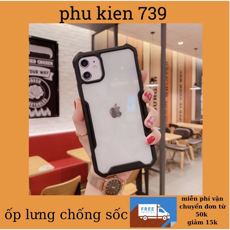 Ốp chống sốc iphone 6/6s/XR /11/11promax/11pro/ipx/ ipxsmax/ip7p/8p/7/ip6/6p