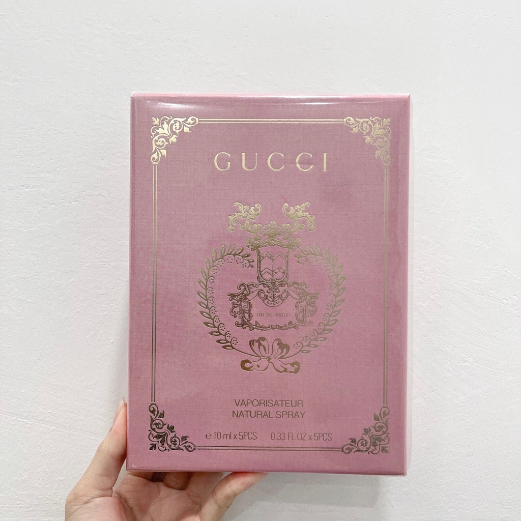 Gucci Alchemy Perfume Sample 5 Piece Set 5*10ML Ode To The Fairy Emerald Cold Snake Mystery Rose Ode To The New Fragrance Bộ 5 Lọ Nước Hoa Mẫu Ode To The Fairy Snake Mystery Rose Ode To The New Hương Thơm
