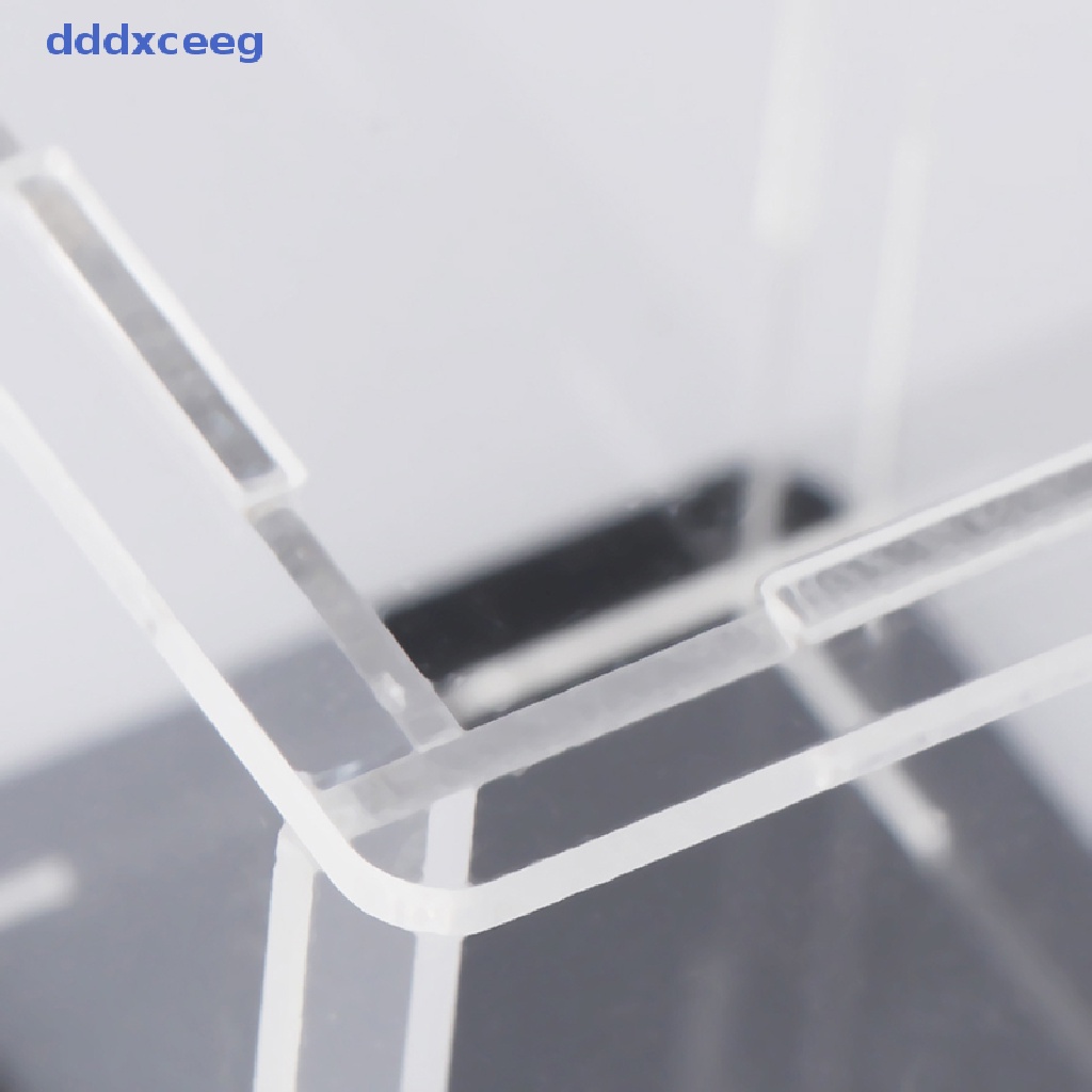 Hộp Lập Phương Tự Dính Trưng Bày SAjeNH Acrylic Trong Suốt Chống Bụi Chống Tia UV Bảo Vệ Đồ Chơi Chất Lượng Tốt