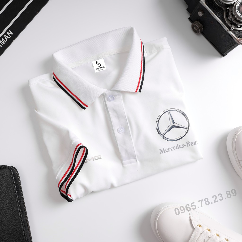 Áo thun polo cao cấp Mercedes Chính Hãng - Áo Mercedes sang trọng, cotton thoáng mát, không xù lông | BigBuy360 - bigbuy360.vn