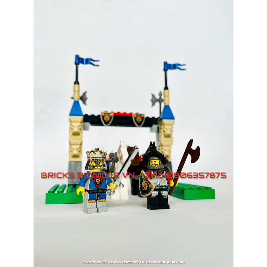 LEGO CASTLE SYSTEM - ĐỒ CHƠI XẾP HÌNH LEGO LÂU ĐÀI - 6095 ROYAL JOUST - SONG ĐẤU HOÀNG GIA