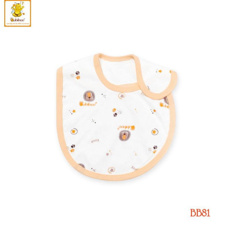 Yếm Dán 2 Lớp Cotton Babiboo Kháng Khuẩn BB81