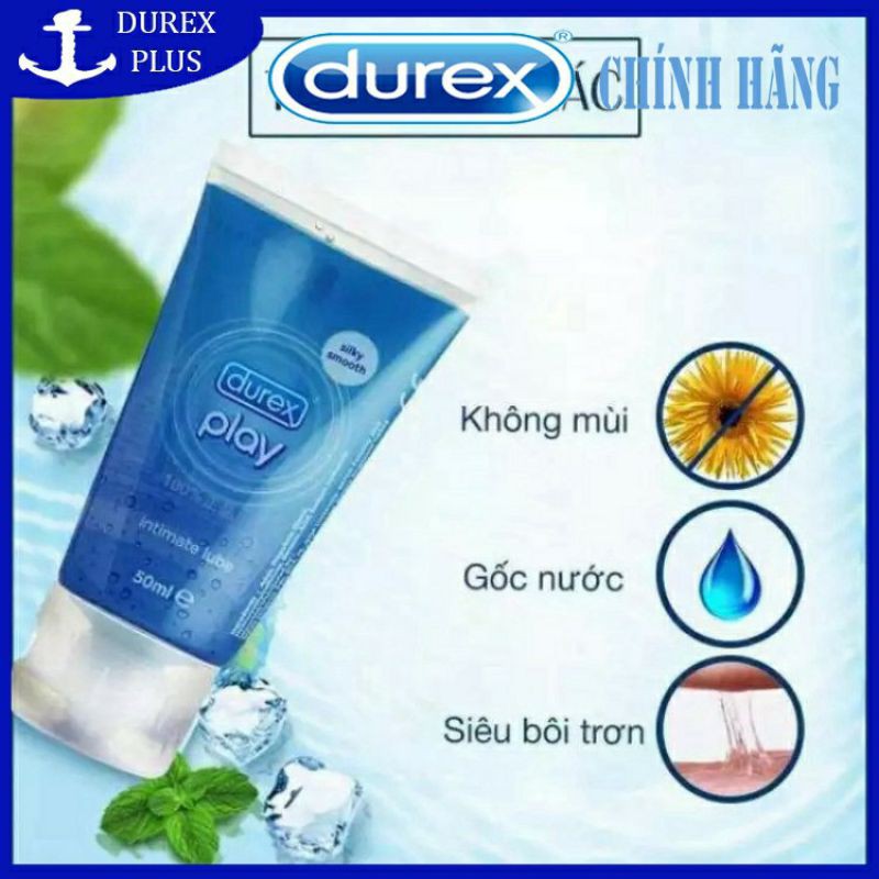 [che tên khi giao] GEL BÔI TRƠN DUREX PLAY CLASSIC 50ML