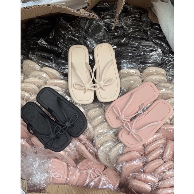 Dép tông nơ nhựa chống trượt