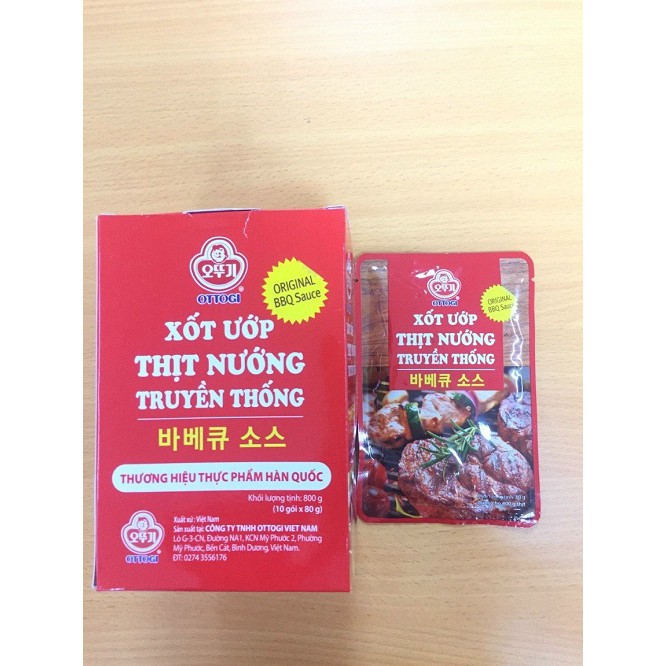 Xốt Ướp Thịt Nướng Truyền Thống Ottogi 80g