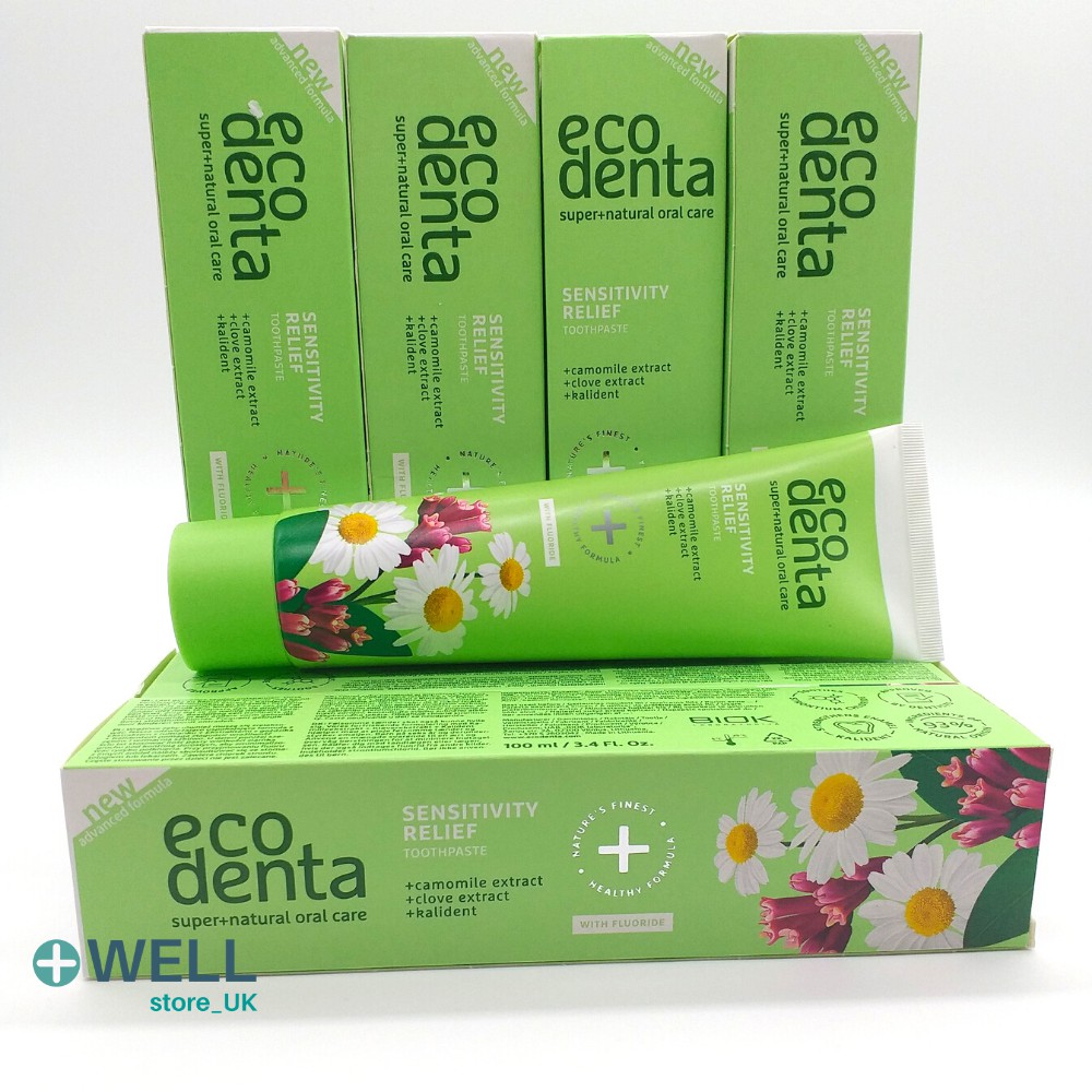 [ NỘI ĐỊA ANH ] KEM ĐÁNH RĂNG ĐA CÔNG THỨC ĐA TÁC ĐỘNG ECO DENTA