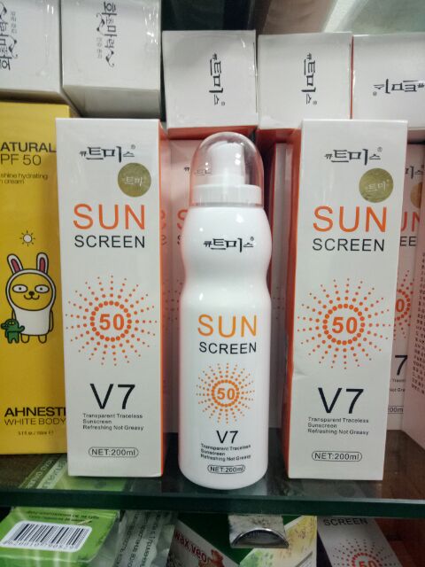 Xịt chống nắng Sun V7