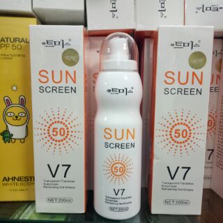 Xịt chống nắng Sun V7