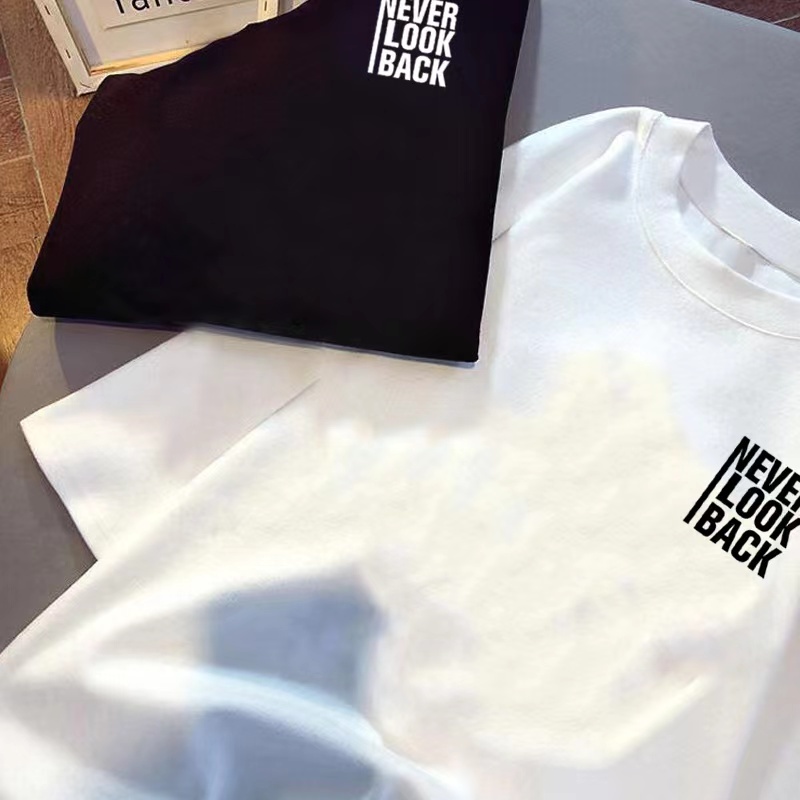 NRVP Áo thun tay ngắn cổ tròn thời trang mùa hè phong cách Hàn Quốc 2022 cho nữ