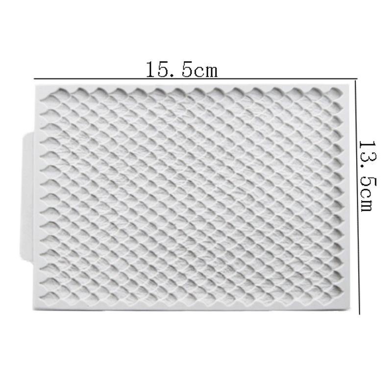 Khuôn Silicone Làm Bánh Hình Vảy Rồng Độc Đáo