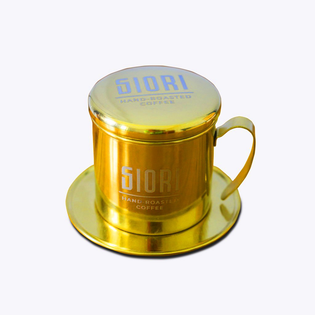 CÀ PHÊ PHA PHIN _ CÀ PHÊ CAO CẤP MOKA PREMIUM CẦU ĐẤT + 1 PHIN INOX MẠ VÀNG SANG TRỌNG _ ĐẶC SẢN CẦU ĐẤT, ĐÀ LẠT | BigBuy360 - bigbuy360.vn