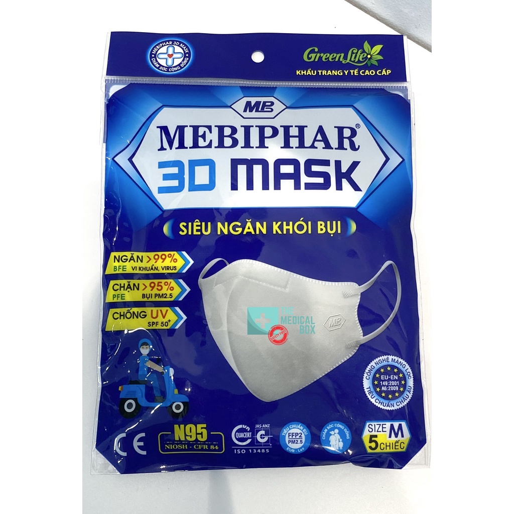 KHẨU TRANG MEBIPHAR KHẨU TRANG 3D MASK