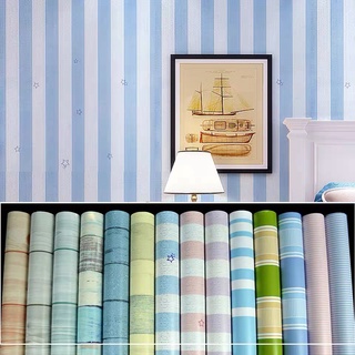 DECAL 1m Giấy dán tường khổ rộng 45cm ( có sẵn keo ) - Sọc ELL080