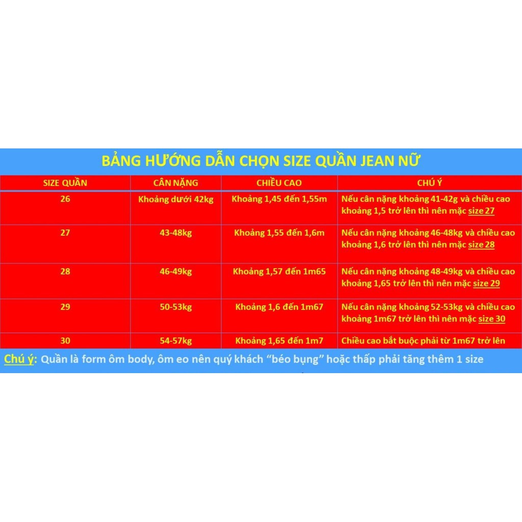 Quần Jean Nữ Watt Trơn Xanh Nhạt nhẹ nhàng trẻ trung from chuẩn ms 59 | BigBuy360 - bigbuy360.vn