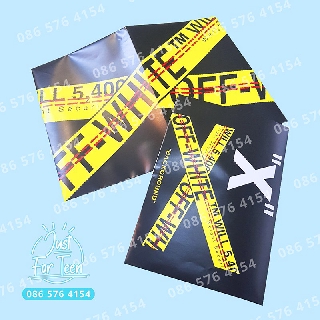 CHUẨN MEN - Bao tập OFF WHITE cực ngầu cho học sinh - bọc vở underground cool chất