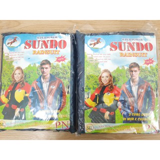 ÁO MƯA BỘ (ÁO+QUẦN+NÓN)