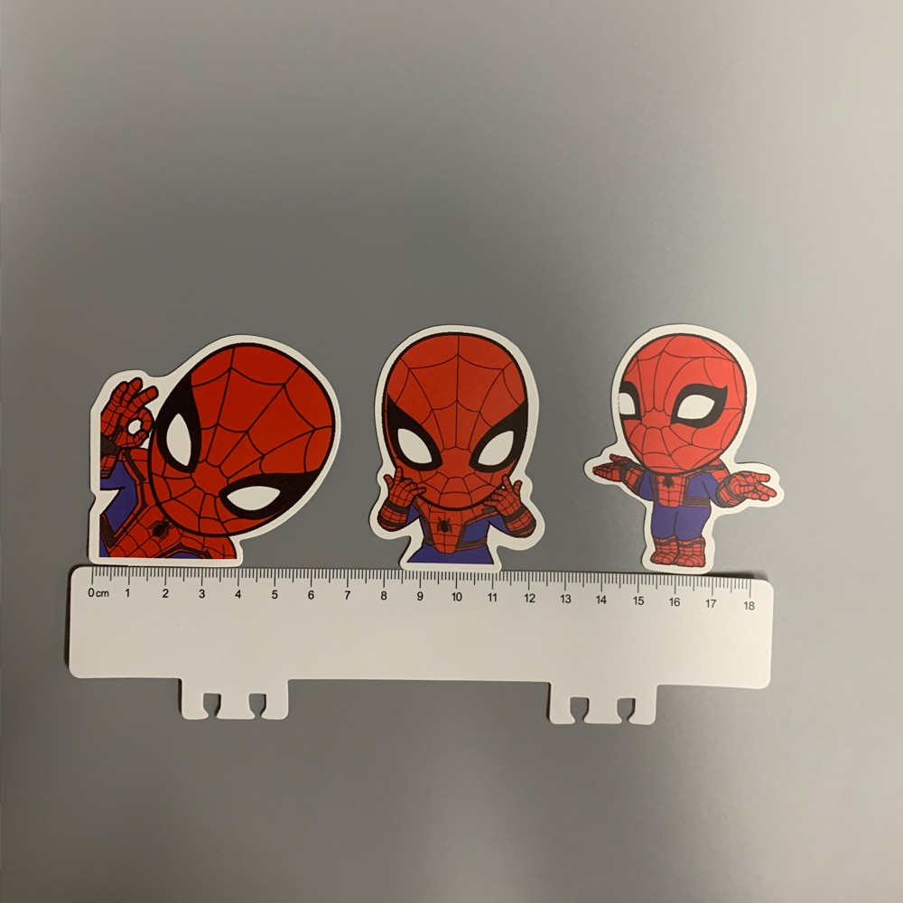 35 miếng dán hình người nhện chống nước làm đồ trang trí