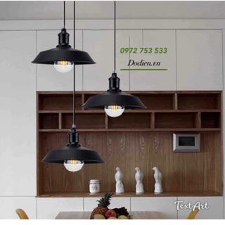 Chao đèn thả phong cách Retro D260 T057
