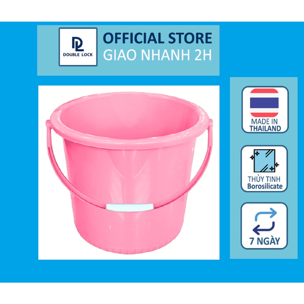 Xô nước nhựa JCJ cao cấp - 8L, 12L, 16L, 20L
