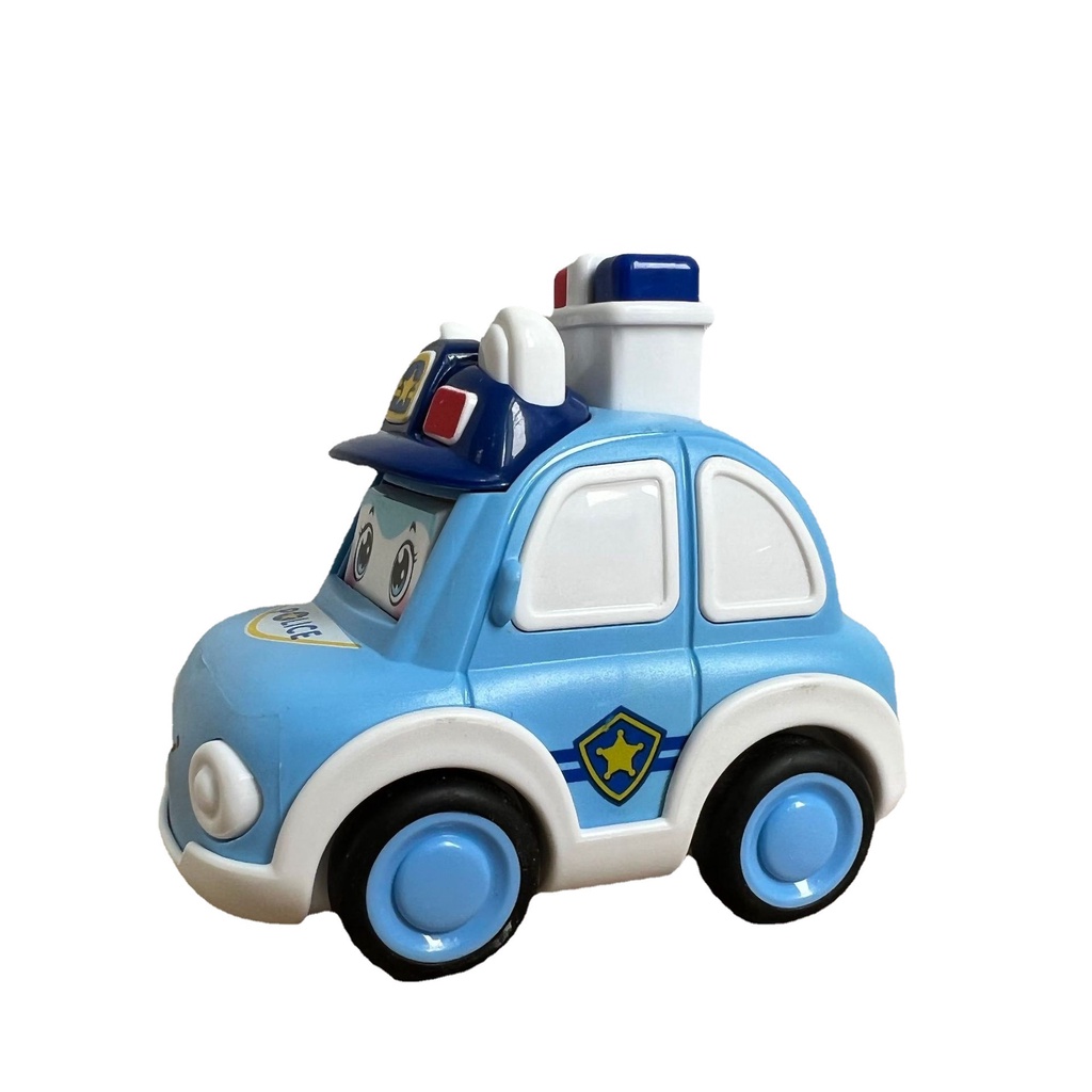 ĐỒ CHƠI MÔ HÌNH XE ROBOCAR NÚT CHẠY TỰ ĐỘNG HÀNG CHUẨN