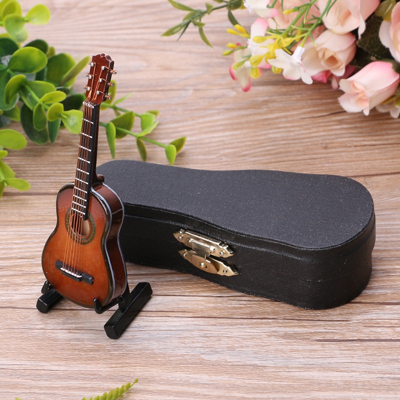 ✿ Mô Hình Cân Đàn Ghita 10cm Trang Trí Bàn Làm Việc / Văn Phòng / Nhà Cửa