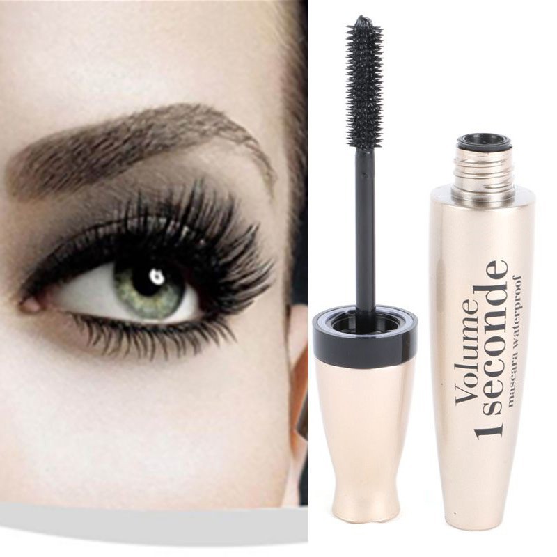Mascara Sợi 3D Màu Đen Chống Thấm Nước Chuốt Dài Mi