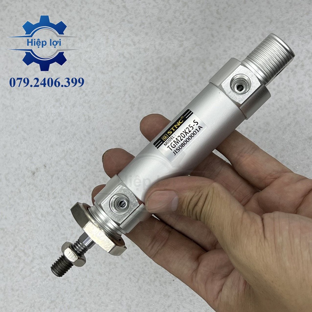 Xi lanh tròn khí nén TGM20/25/32/40 - xy lanh khí nén tròn