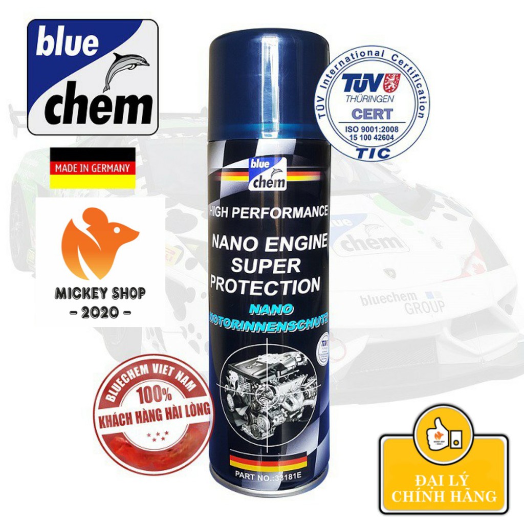 [ KHUYÊN DÙNG ]  BLUECHEM - NANO ENGINE SUPER PROTECTION - NANO BẢO VỆ ĐỘNG CƠ 250 ML